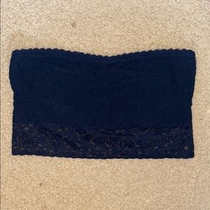 Gilly Hicks Navy Blue Lace Bandeau